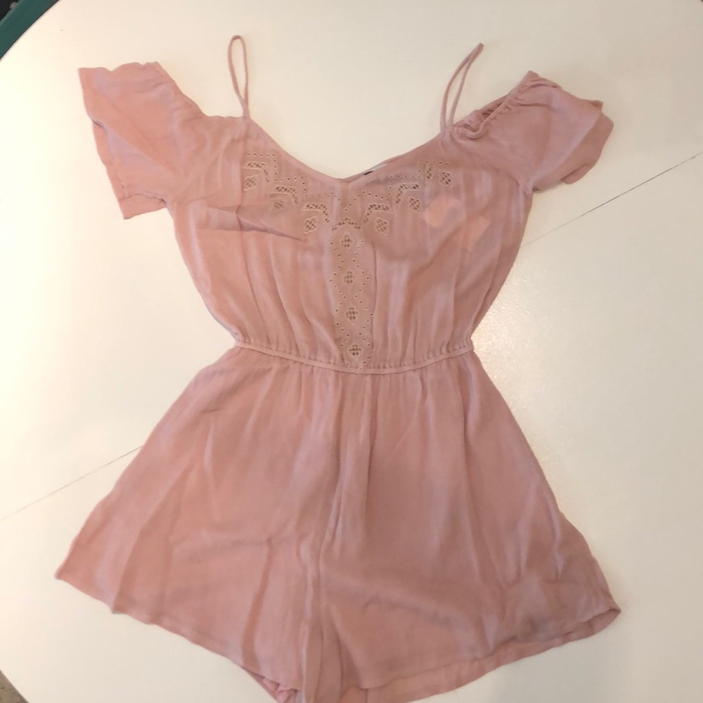 Lush Rose Dust Romper